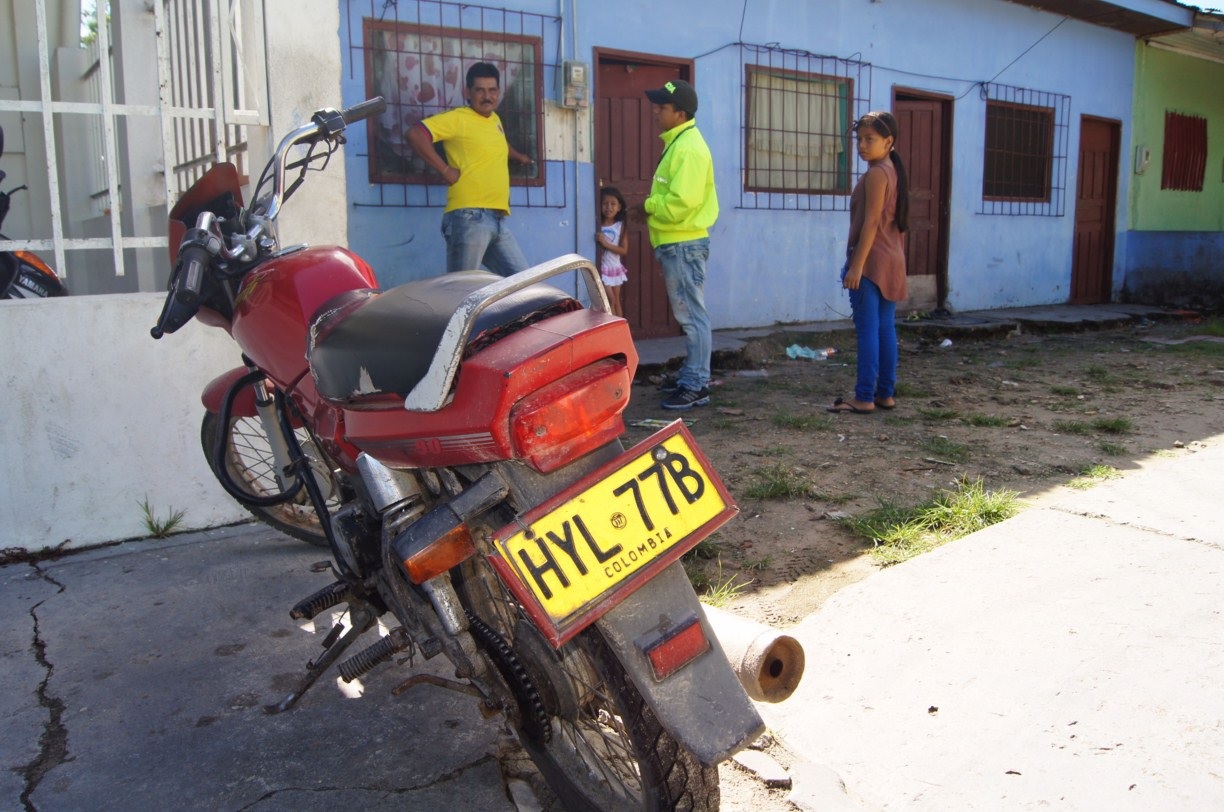 Pago de recompensas por información para capturar delincuentes dedicados al hurto de motos. 