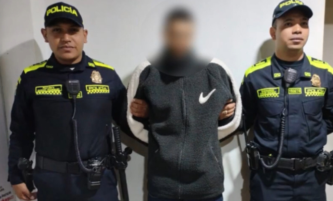 En una rápida reacción personal policial logra la captura de un  hombre por el delito de hurto