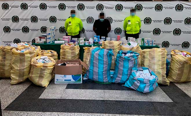 captura corrupción de medicamento