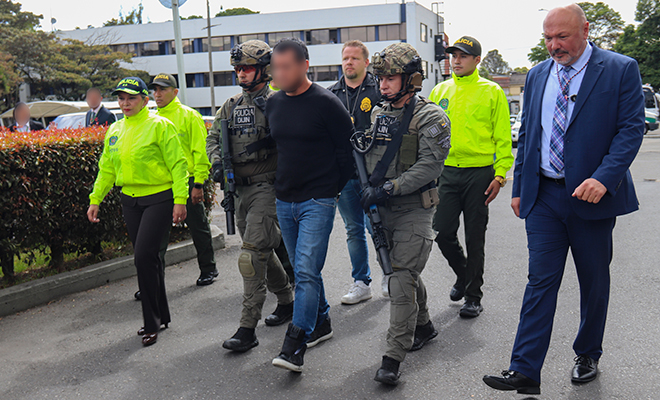 Capturado ciudadano de nacionalidad ecuatoriana solicitado en extradición por autoridades de Estados Unidos.