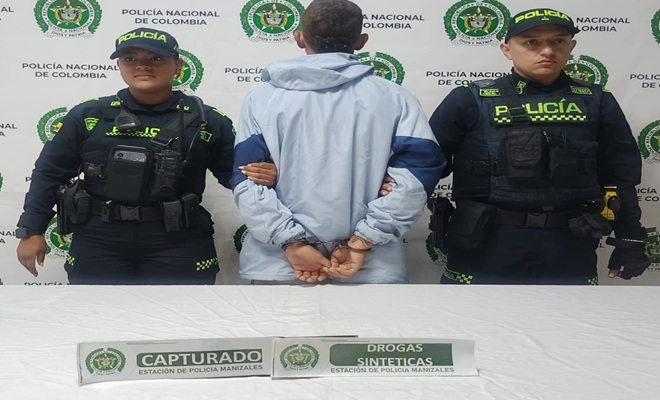 CAI terraza detiene joven de 21 años por porte de sustancia sintética 