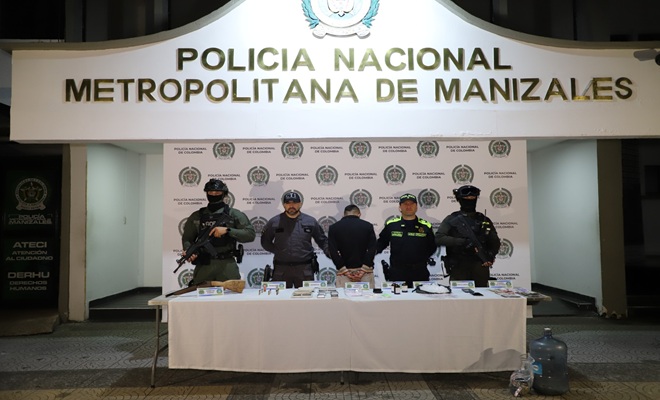 Policía, CTI y un capturado por traficar sustancias estupefacientes