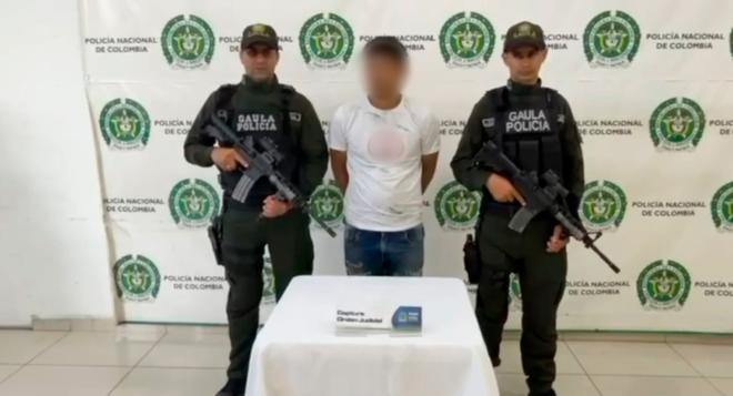 Capturado alias “Pepo”, presunto responsable de extorsiones y homicidio en Bucaramanga