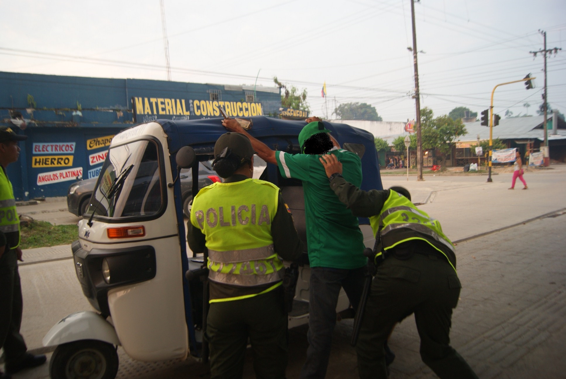 Capturado cuando transportaba armas y munciones en un motocarro 
