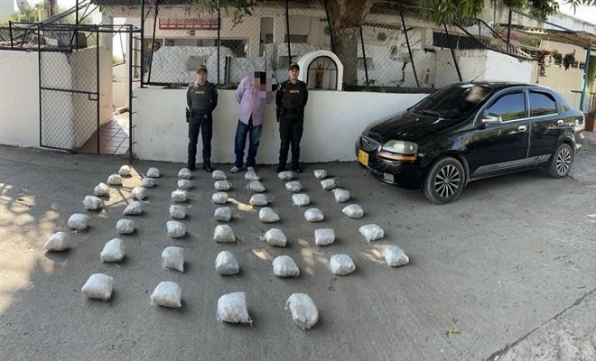 Captura por trafico y porte de estupefacientes