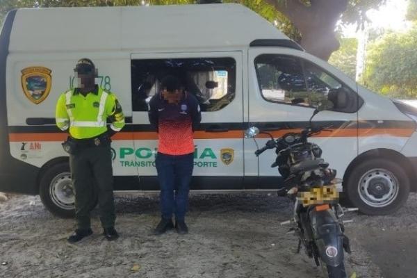 Capturado por el delito de falsedad marcaría 