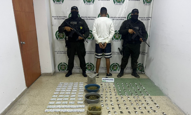 Capturadas dos personas por presunto tráfico de estupefacientes en Bucaramanga