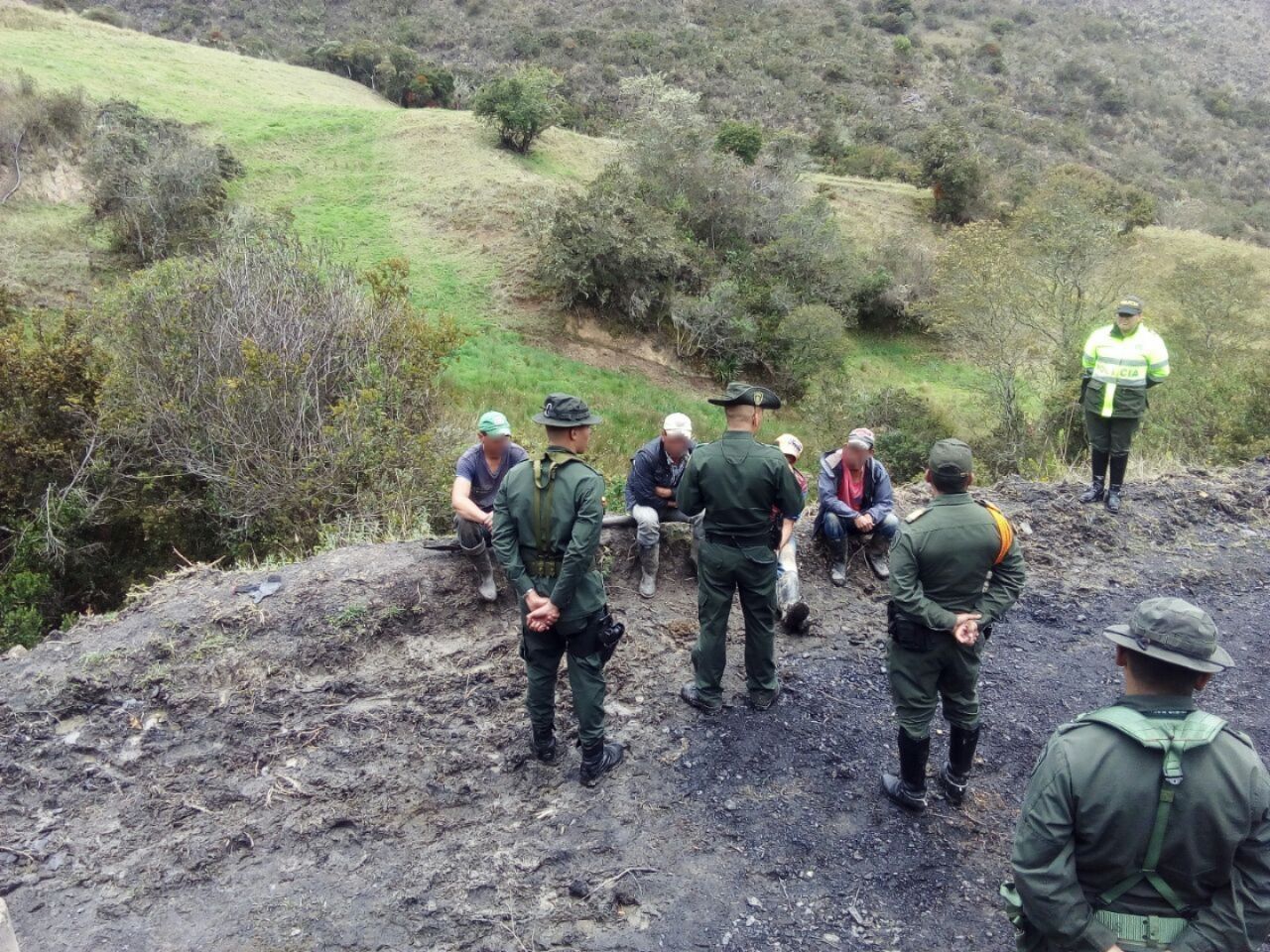 Operativos para la protección del medio ambiente en Boyacá 