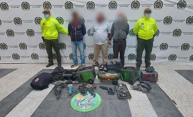 capturados por hurto