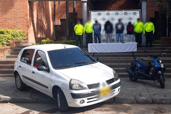 Capturados por hurto a futbolista en Medellín en julio de 2019
