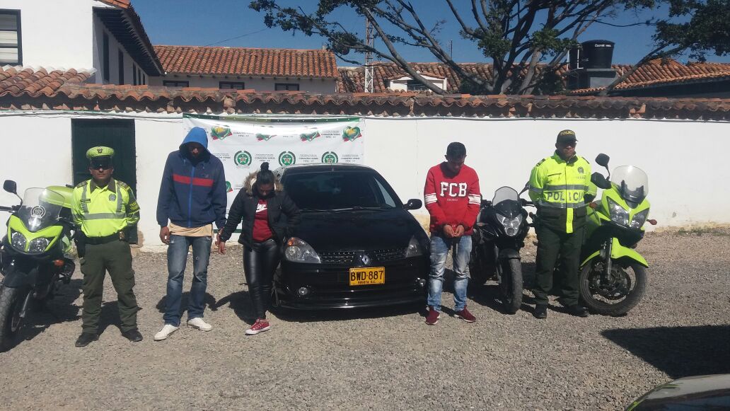 Capturados por hurto en Sáchica