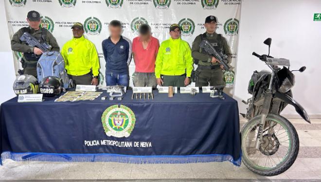 DESPUES DE CAPTURADOS LOS PRESUNTOS RESPONSABLES DEL HOMICIDIO DE PATRULLERA EN NEIVA, FUERON ENVIADOS A LA CARCEL