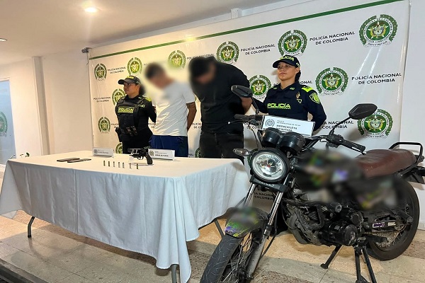 Capturados dos hombres con un revólver y munición durante operativos del Plan Cazador en Neiva