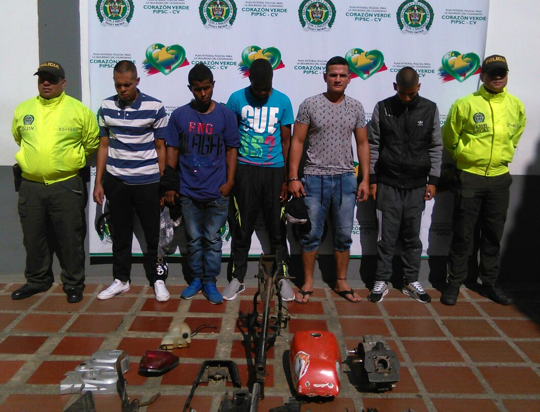 Capturados presuntos integrantes de la estructura delincuencial 'La Antena'