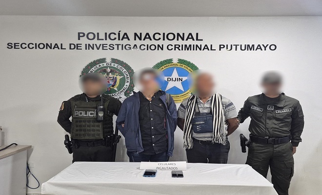 Policía Nacional captura dos personas por presuntos delitos sexuales  