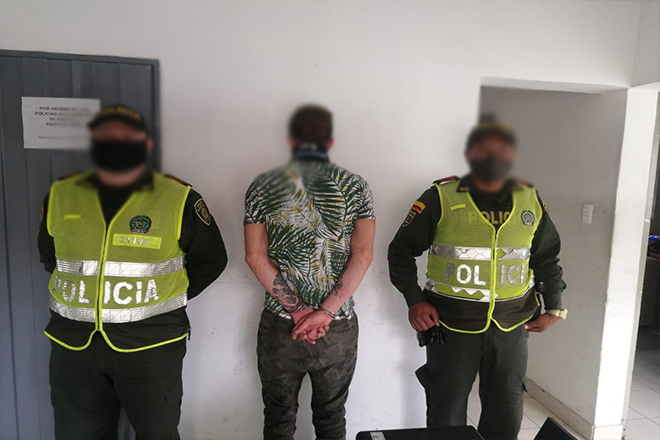 capturamos en flagrancia a “Víctor” por hurto calificado