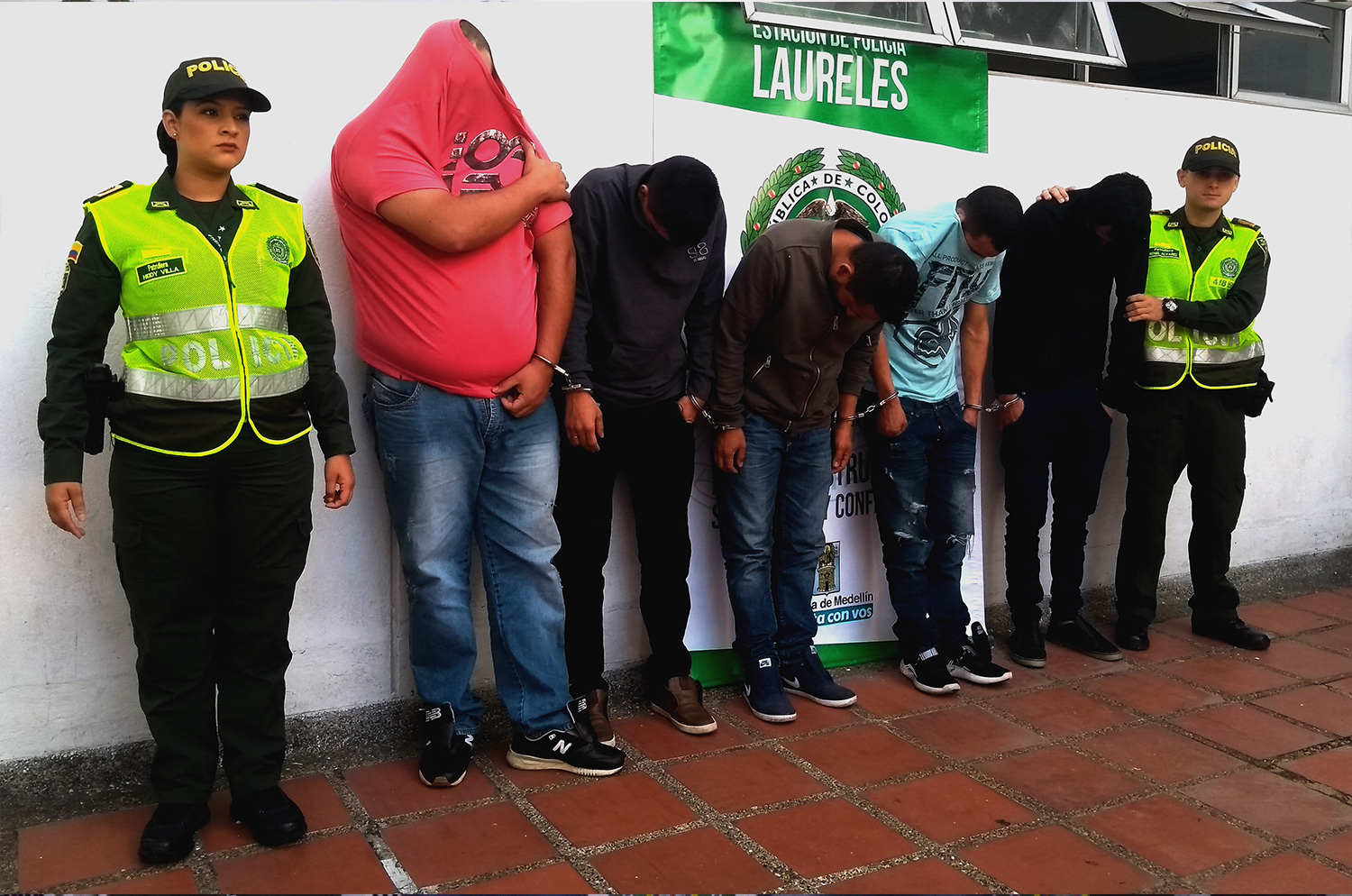 Capturadas 7 personas dedicadas al hurto a personas y a viviendas
