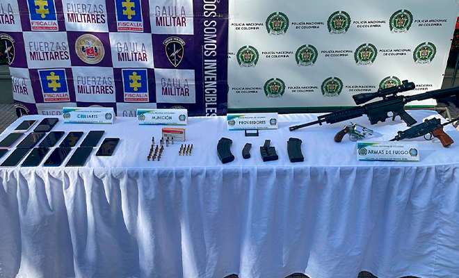 Elementos incautados 