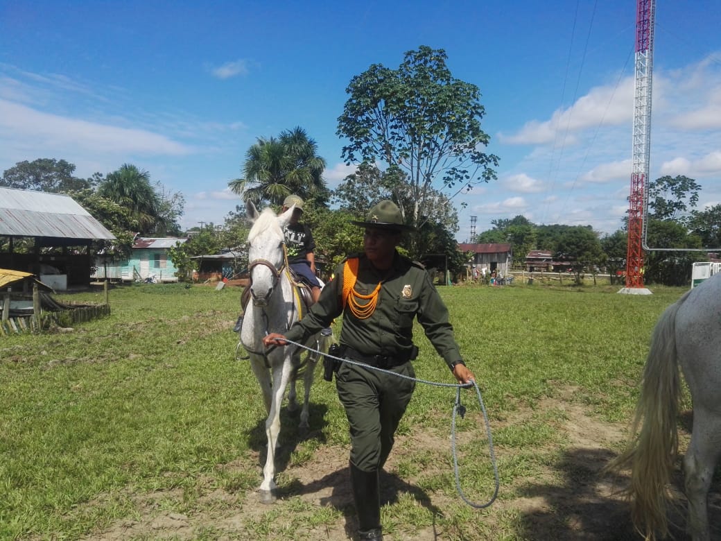 Cabalgando en vacaciones 