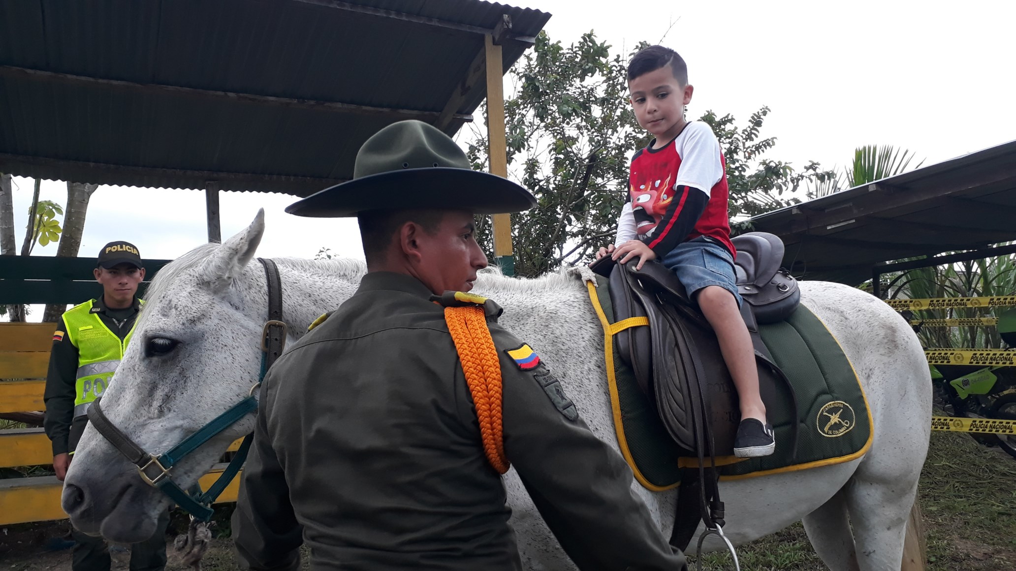 Cabalgando en vacaciones 