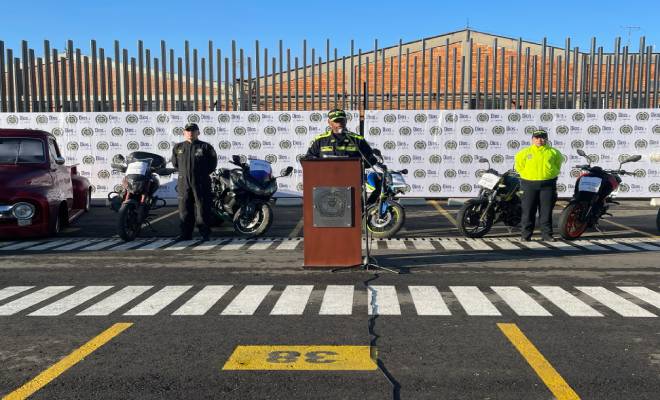 1.861 vehículos recuperados por la Policía Nacional en la capital del país