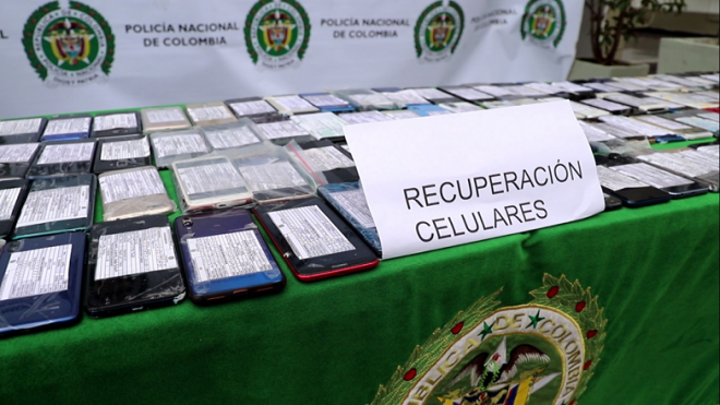 14 celulares entregados gracias a la denuncia ciudadana y operativos institucionales