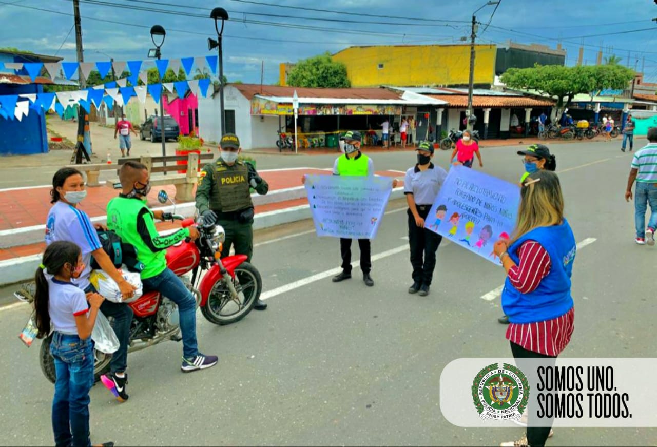 Trabajamos para hacer respetar los derechos de nuestros niños. 