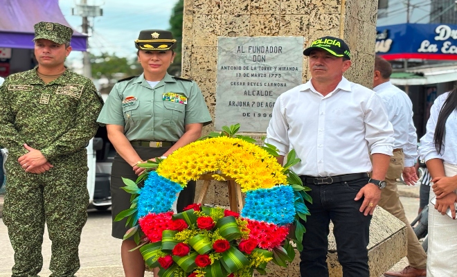 Las actividades desarrolladas en Mompox y Arjona exaltaron los valores patrios, el compromiso institucional y la cercanía de la Policía Nacional con la comunidad.