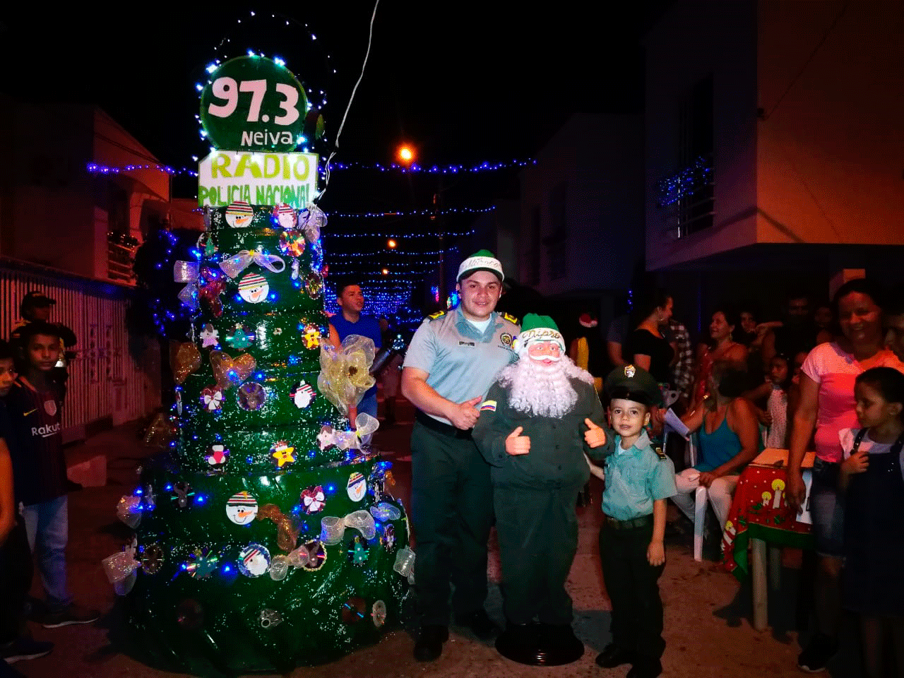 Cuadras navideñas en Neiva