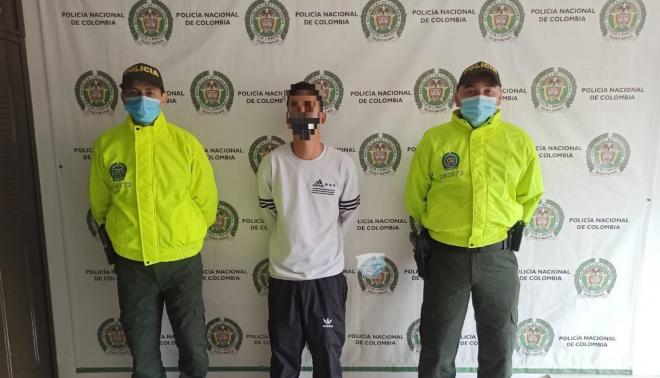 Sujeto de 30 años de edad es capturado 