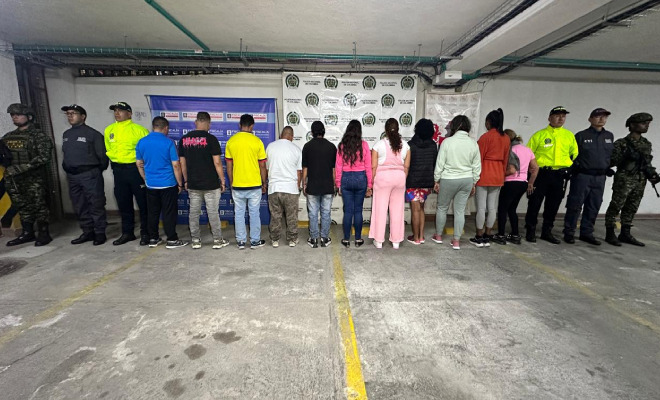 Operación “Colibrí” permite captura de integrantes de estructura criminal dedicada a delitos de trata de personas en Bucaramanga
