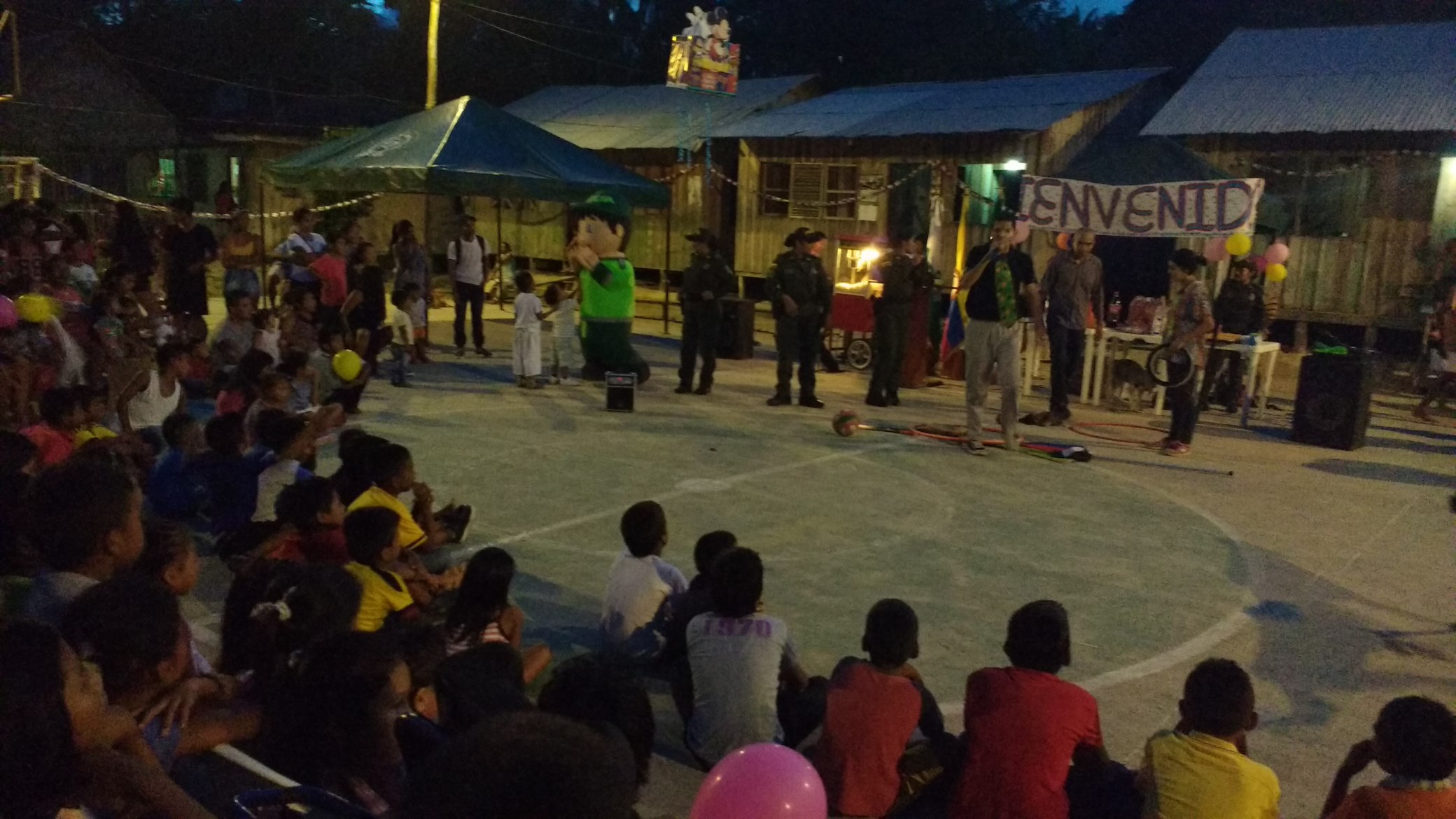 Niños y niñas participaron de una tarde inolvidable 