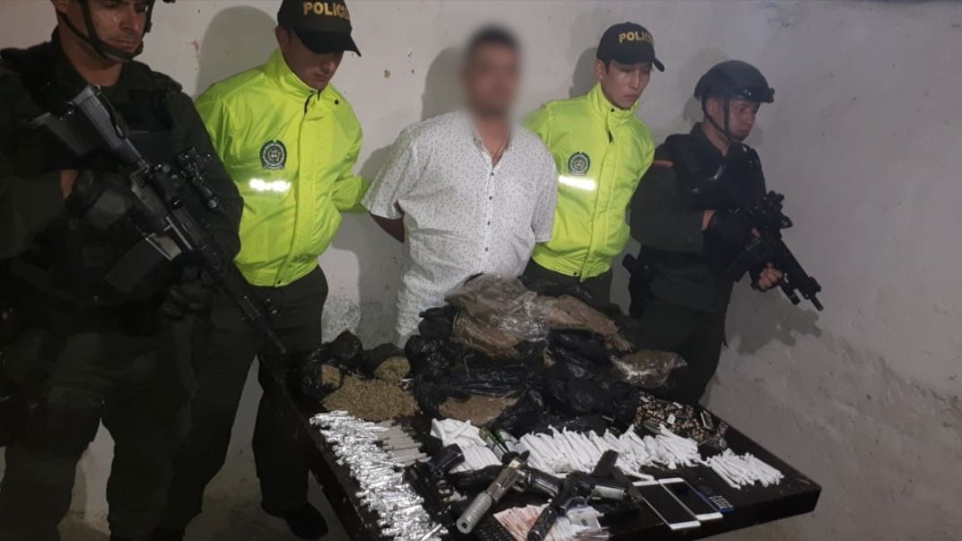 Capturado ‘Cucho William’ integrante de la organización criminal ‘Robledo’