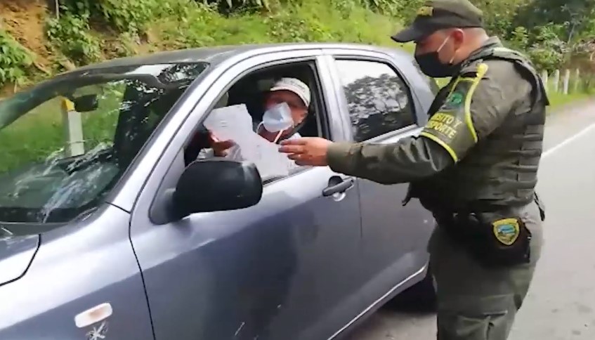 Dispositivo PoliciaI puente de la asunción de la Virgen 2