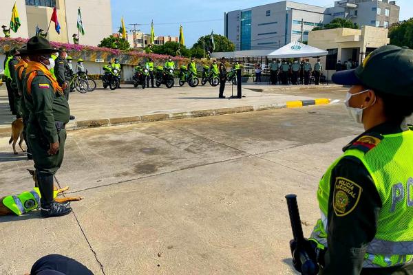 DITRA tiene listo un dispositivo de 200 uniformados