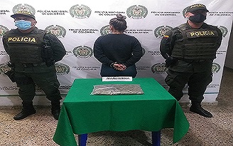 Mujer de 30 años de edad capturada 
