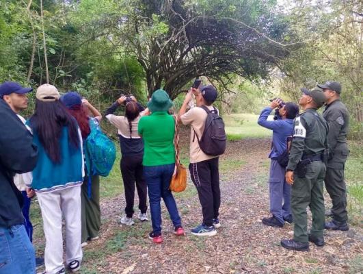 Policía del Valle del Cauca acompañó el Global Big Day con despliegue de seguridad en corredores ecológicos