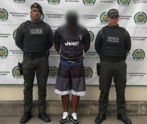 Capturado alias “Morocho”, señalado cabecilla de una estructura criminal dedicada a la extorsión en Palmira