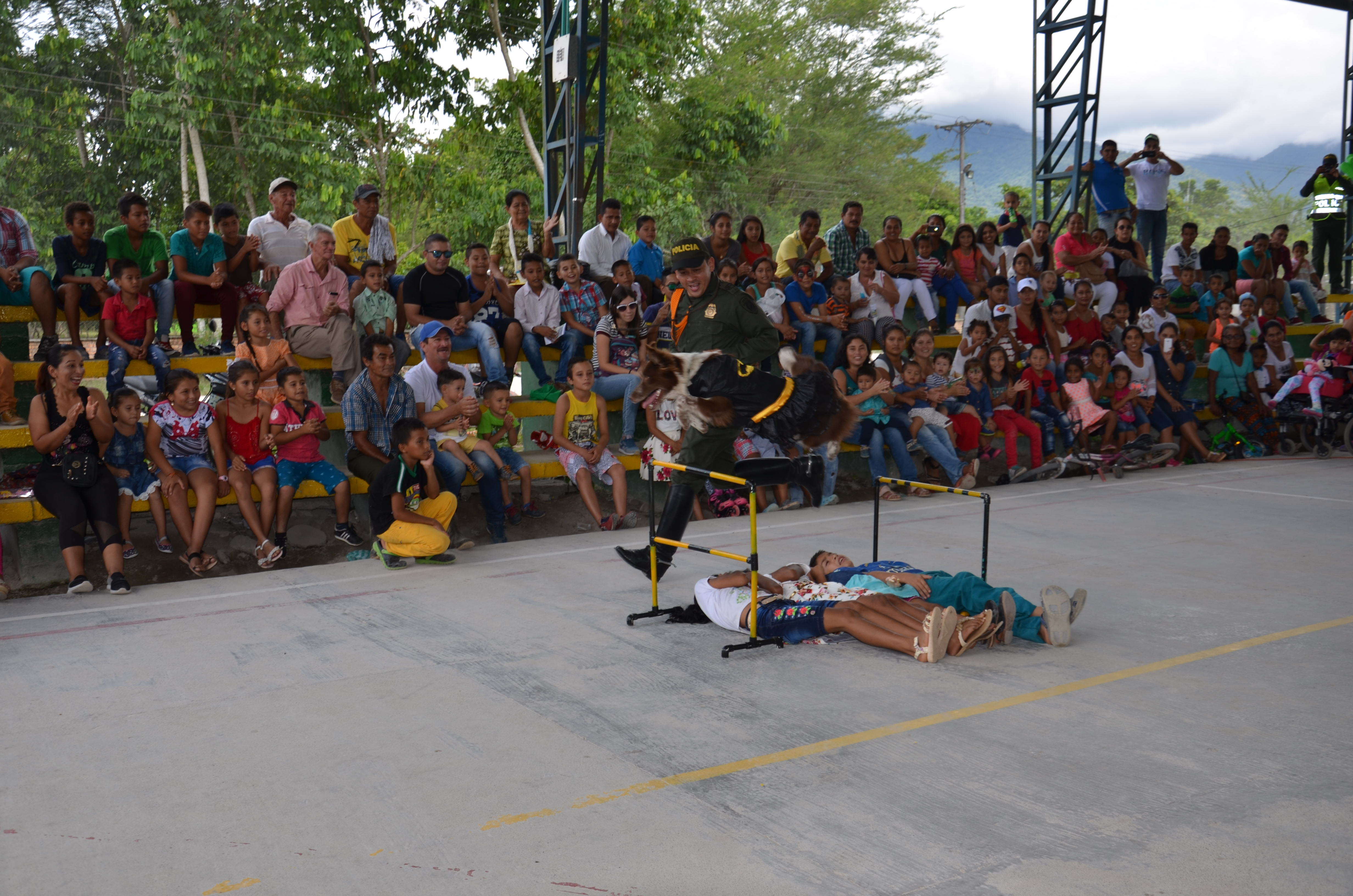 Policía presenta feria de seguridad ciudadana en Piamonte Cauca