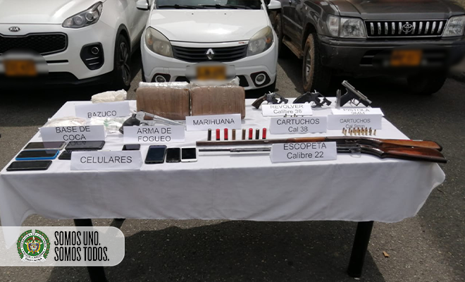 elemtos-incautados-por-capturas-de-extorsión