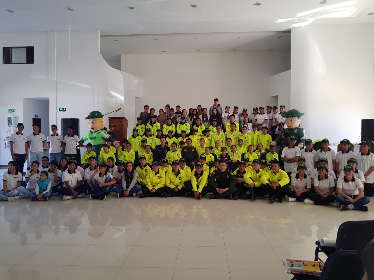 Encuentro departamental de cívicas juveniles 