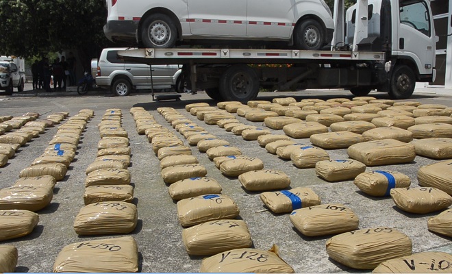 Incautación de marihuana 