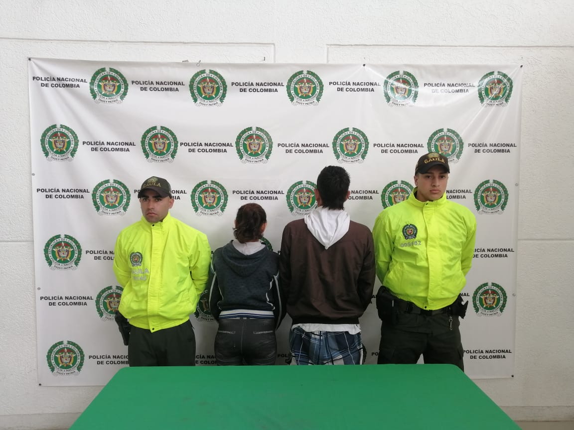 Capturamos una pareja por extorsión en Villavicencio