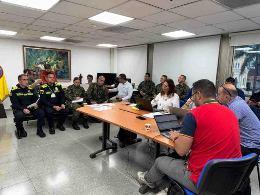 Reunión de trabajo coordinado con las autoridades locales, entidades públicas y actores del territorio