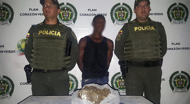 golpe al tráfico de estupefacientes-policía-meta