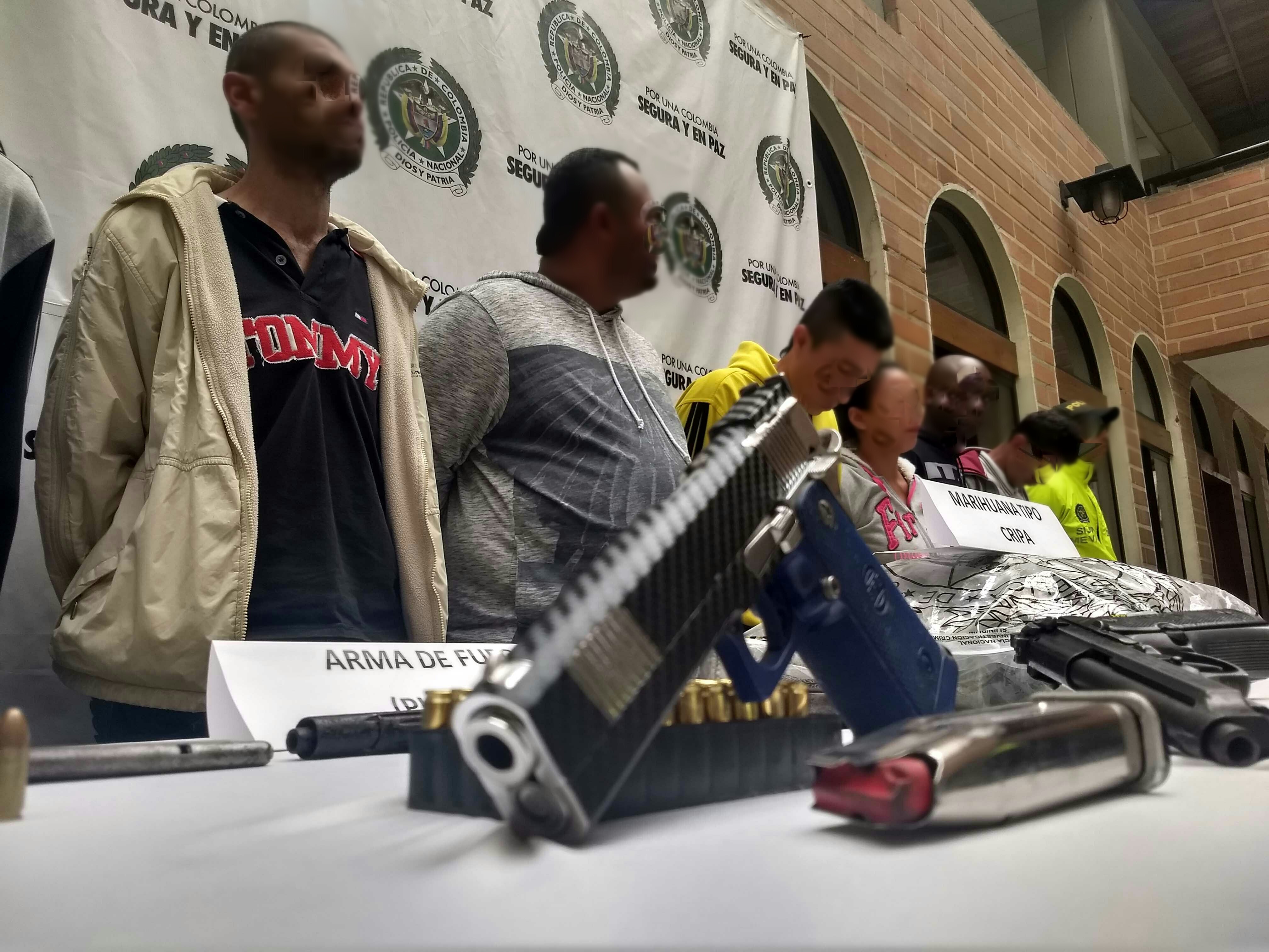 Golpe al grupo de delincuencia organizado “caicedo” 