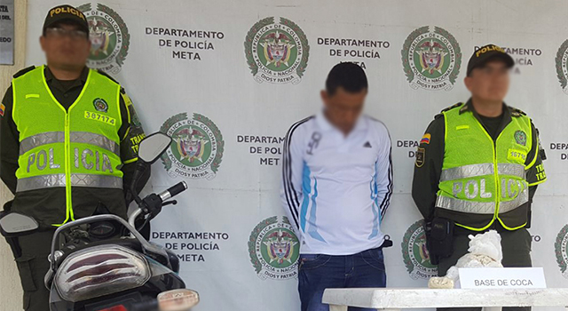 La Policía Nacional-despliega ofensiva-contra el narcotráfico-sobre las vías-del Meta 