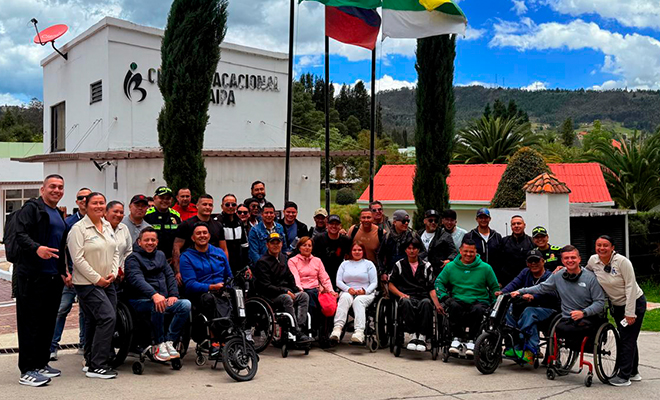 Actividad de bienestar para personal discapacitado
