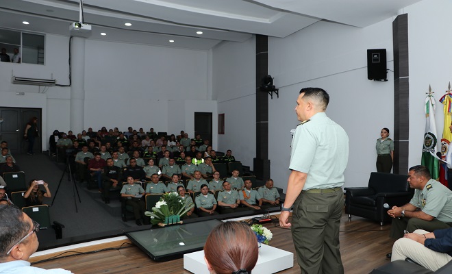 Comandante Metropolitana de Pereira expone en rendición de cuentas vigencia 2025