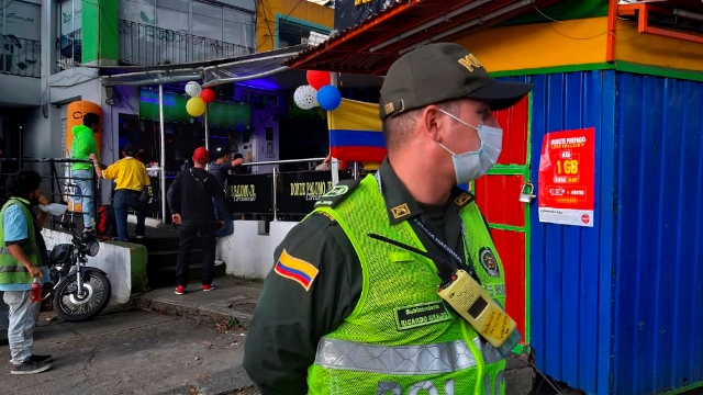 Policía-Metropolitana-de-Pereira-acompaña-la-seguridad-durante-la-Copa-América